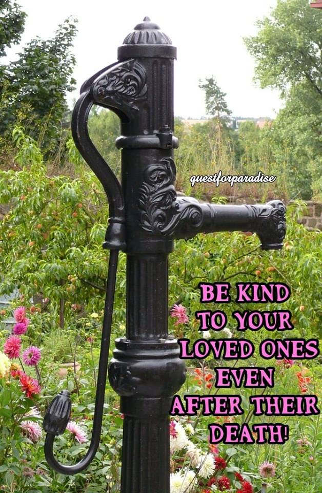 kindness after death